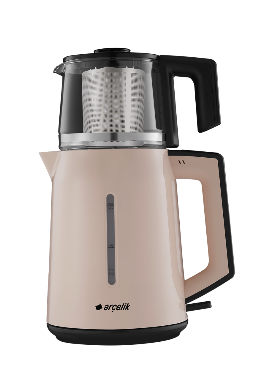 Arçelik CM 3940 P 1800 W Cam Demlikli Çay Makinesi