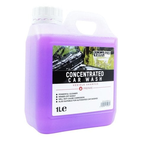 Valet Pro Concentrated Car Wash 1 Lt / Seramik Korumalar için PH Dengeli Konsantre Şampuan