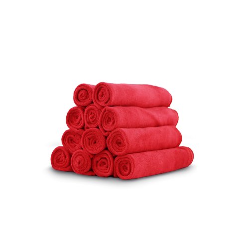 Auto Brite Microfiber Towel Red 40x40cm / Microfiber Kırmızı Bez