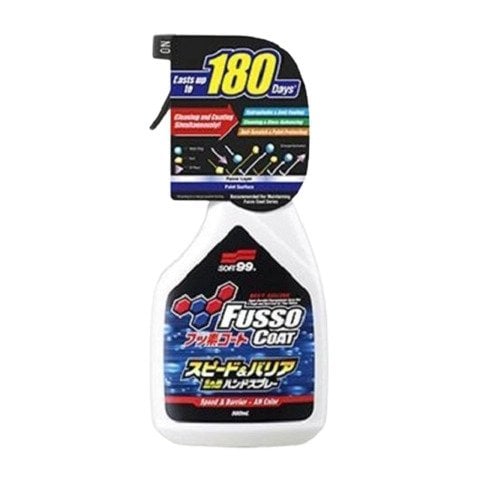 Soft99 Fusso Coat Speed& Barrier 400 ml / Hızlı Sprey Boya Koruma Cilası