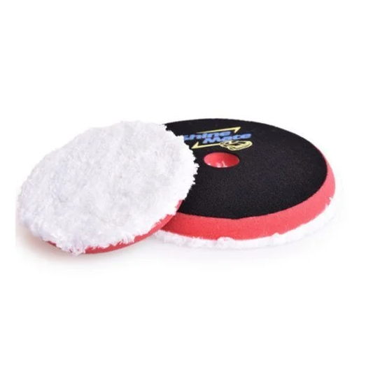 Shine Mate 41235 Micro-Fiber Pad Cushion Foam Red 75/80mm / Ara Tabanlı Hare Giderici Keçe