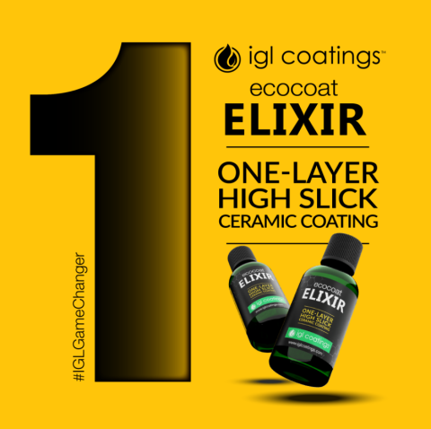 IGL Ecocat Elixir One-Layer High Slick Ceramic Coating 50 ml / Seramik Kaplama