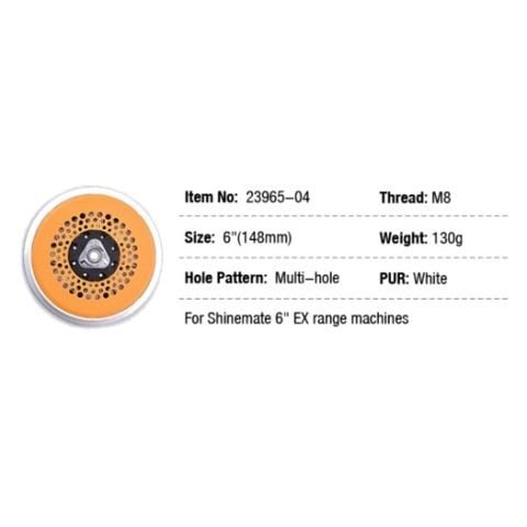 Shine Mate 23465S-02 Orbital Makine Tabanı 150mm