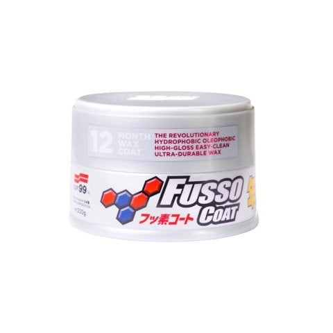 Soft99 Fusso Coat EU 12 Months Light Wax 200 Gr / 12 Aylık Açık Renk Avrupa Versiyon