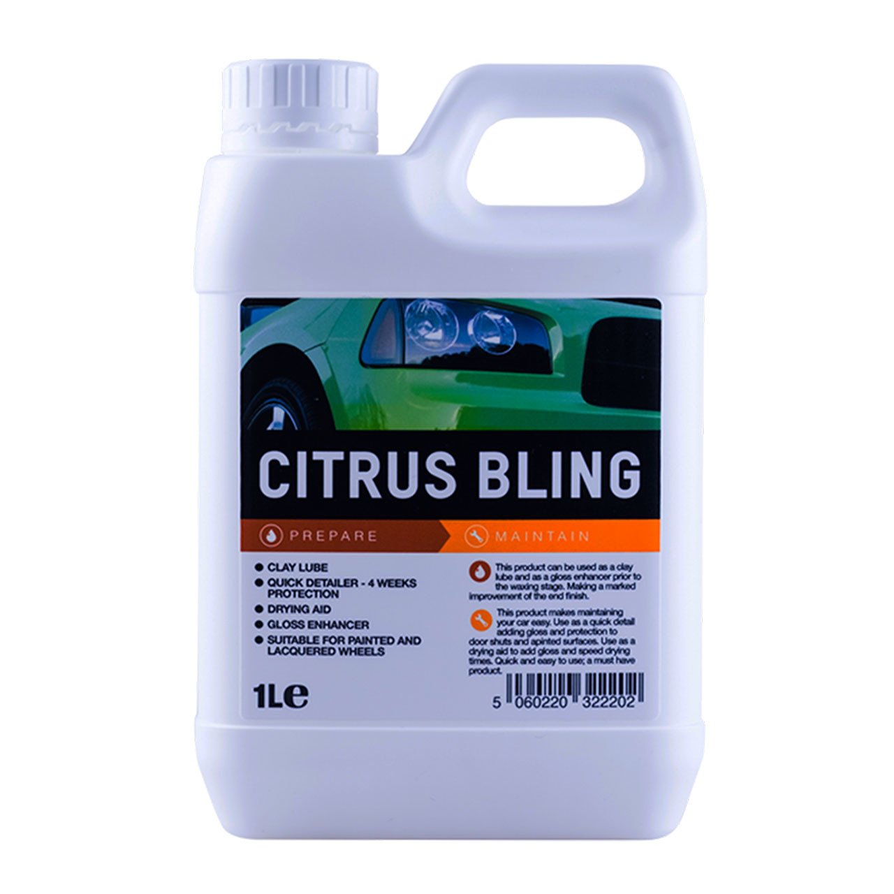 Valet Pro Citrus Bling 1 Lt / Çok Yönlü Hızlı Cila