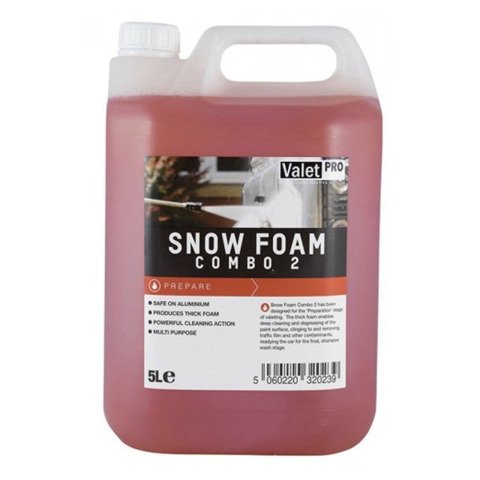 Valet Pro Snow Combo2 5 Lt / Yoğun Kir Sökücü Köpük