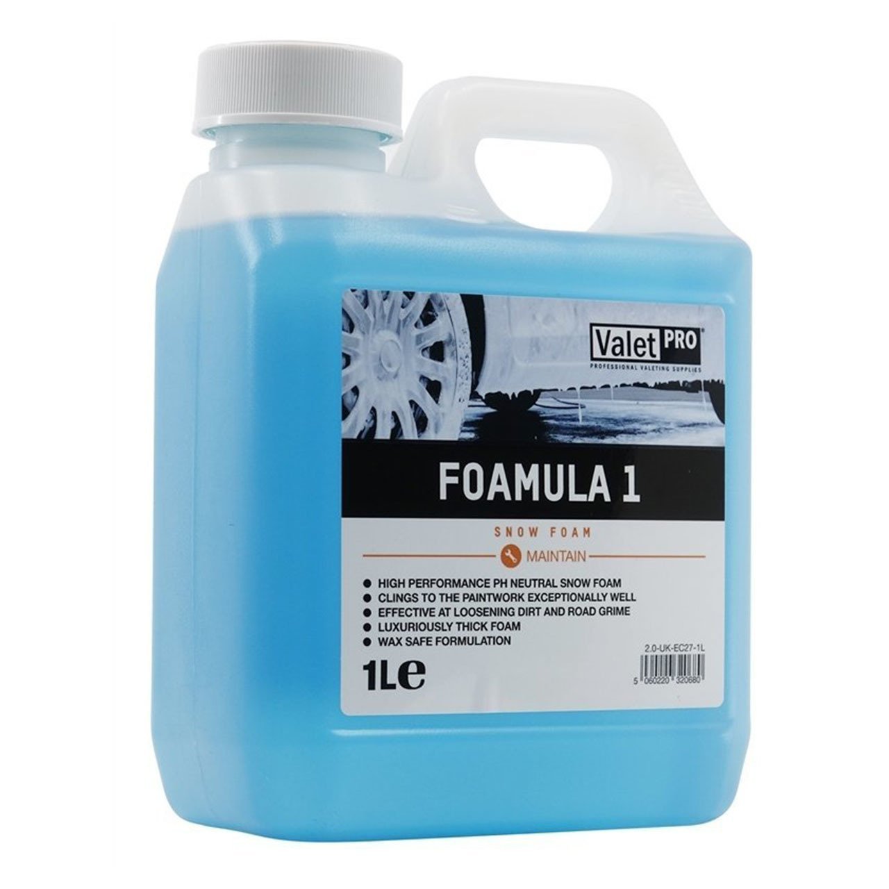 Valet Pro Foamula 1 Ph Neutral Snow Foam 1 Lt / Yıkama Köpüğü