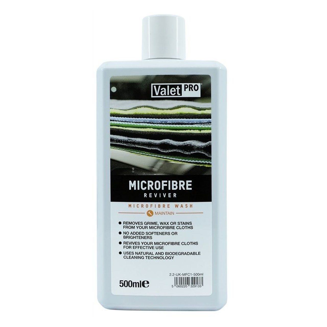 Valet Pro Microfibre Reviver 500 ml / Mikrofiber Bez Yıkama Şampuanı