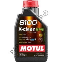 05W30 Motul 8100 X-Clean EFE %100 Tam Sentetik 1 Lt