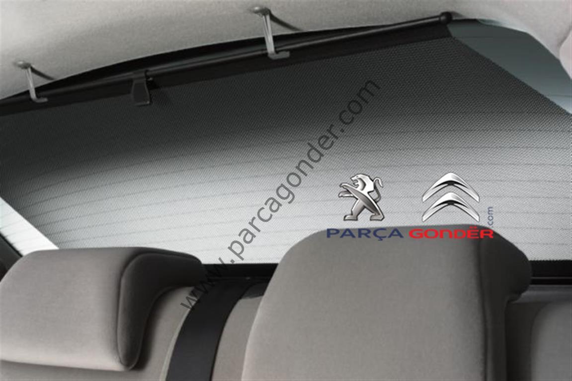 Peugeot 207 Arka Cam Perdesi Orijinal 9659.CY