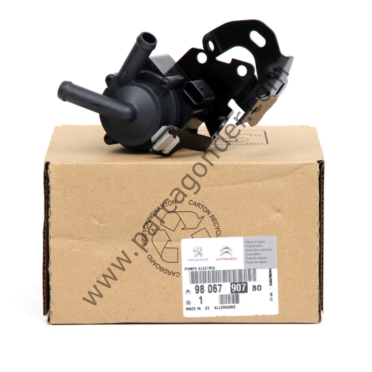 ELEKTRIKLI DEVİRDAİM SU POMPASI PEUGEOT RCZ 308 508 3008 207 208 5008 CITROEN C4 PICASSO DS5 C4 DS3 C5 III C4 II DS4 EP6DT / EP6CDT / EP6CDTX (1.6THP 16V)