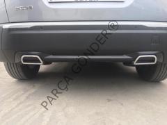 Yeni Peugeot 2008 (P24E) Arka Tampon Difüzörü Komple Set