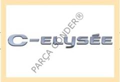 Citroen C Elysee Yazısı Orjinal 9678485180