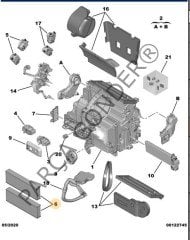 Yeni Corsa, Mokka, 208, 2008 C4c41 C4X Filtron Polen Filtresi 9833351080