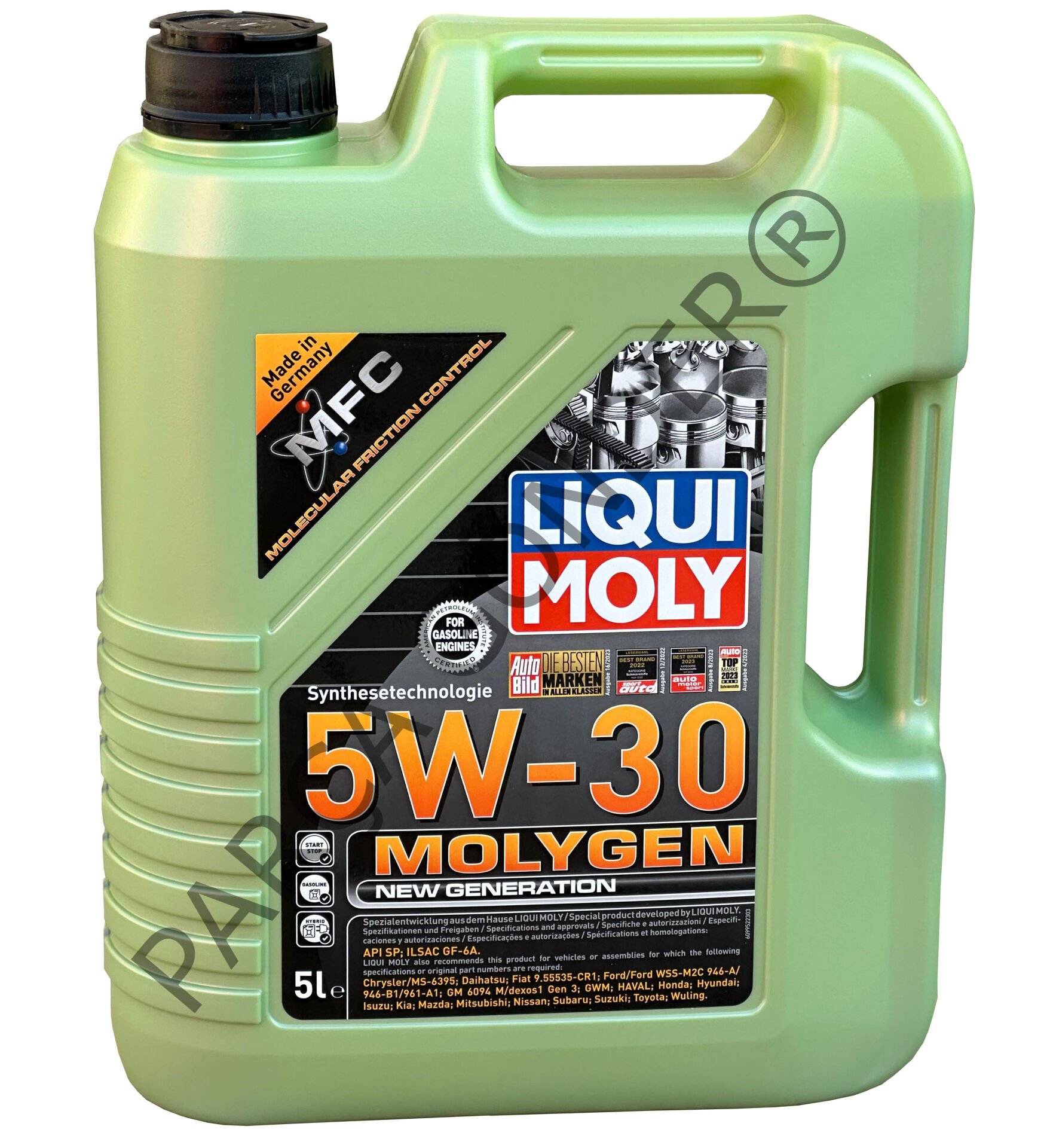 Liqui Moly 5W-30 Molygen 5 Lt Motor Yağı