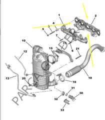 Egsoz Manifold Contası 1.5 Dizel 9816267280