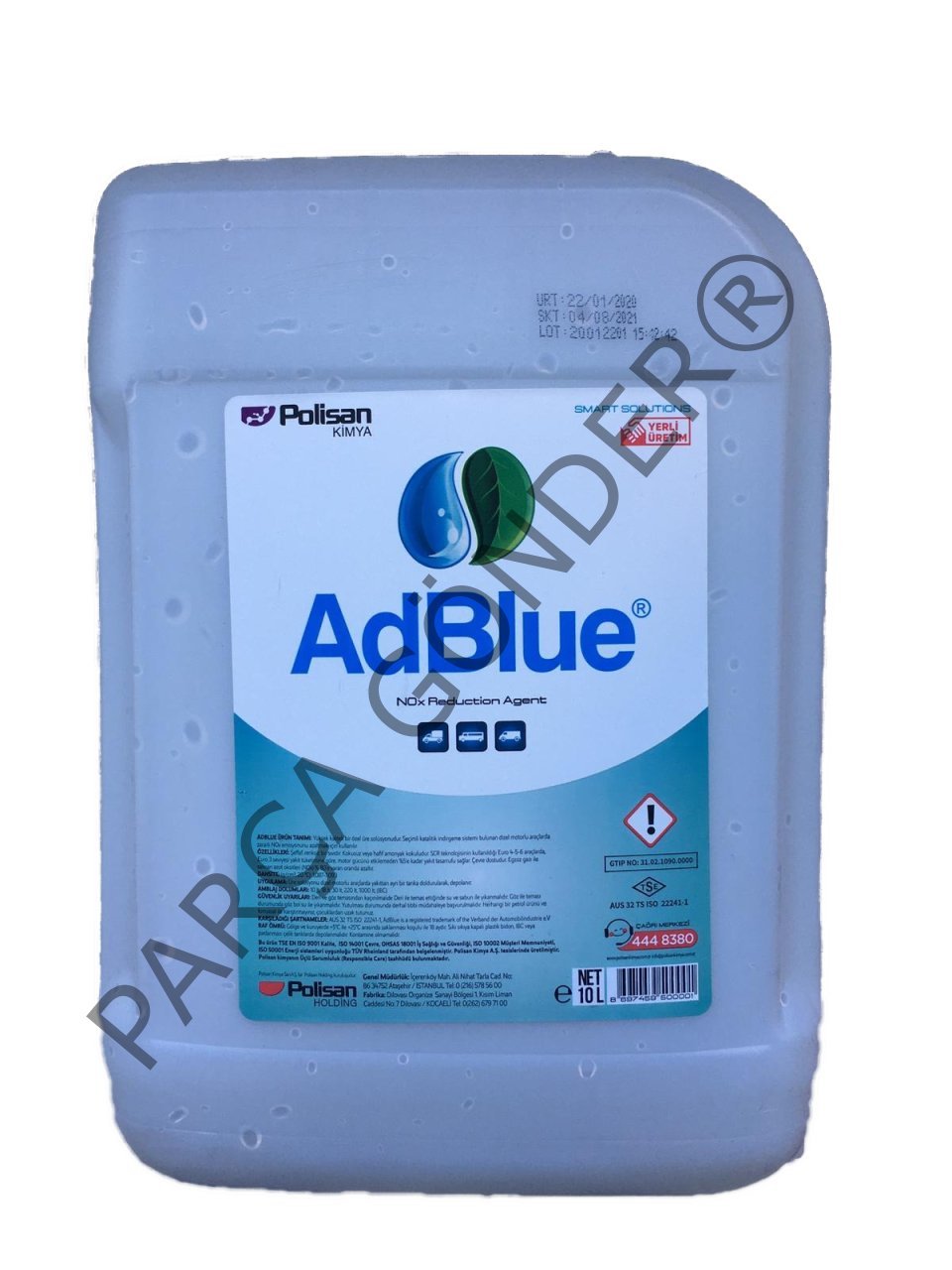 AdBlue Katkısı 10 Litre 1611188580