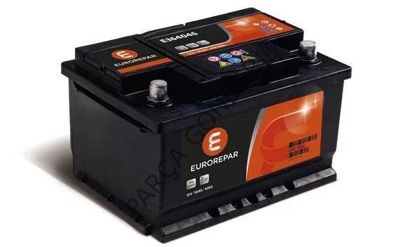 Eurorepar AKÜ 74AH 750A (278 X 175 X 175)  Orjinal Servis Malı