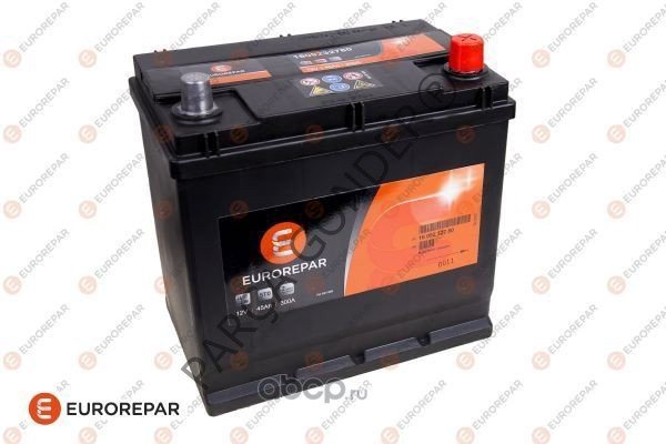 Eurorepar Akü 45AH 400CCA 207X175X190