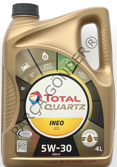 Total Ineo Ecs 05W30 Euro5 4 Litre Motor Yağı