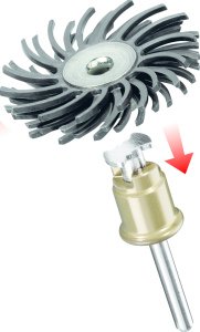 DREMEL® EZ SpeedClic: Detay Aşındırıcı Fırça 36 kumlu (471S)