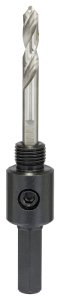 Bosch - Altıgen Şaftlı 14-30 mm Pançlar İçin Adaptör, Anahtar Ağzı 9,52 mm