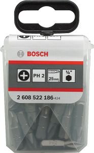 Bosch - PH2*25 mm 25'li TicTac Kutu