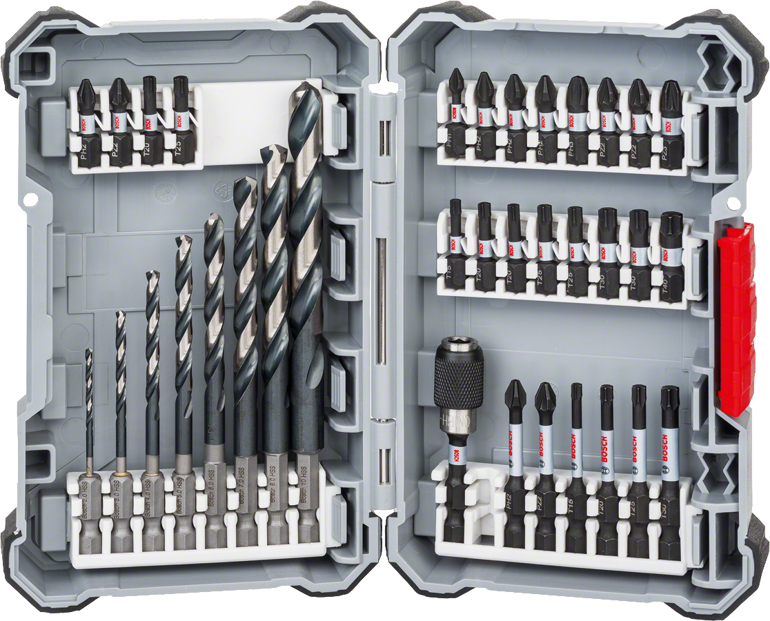 Bosch - Impact Control Serisi HSS 35 Parça Karışık Set