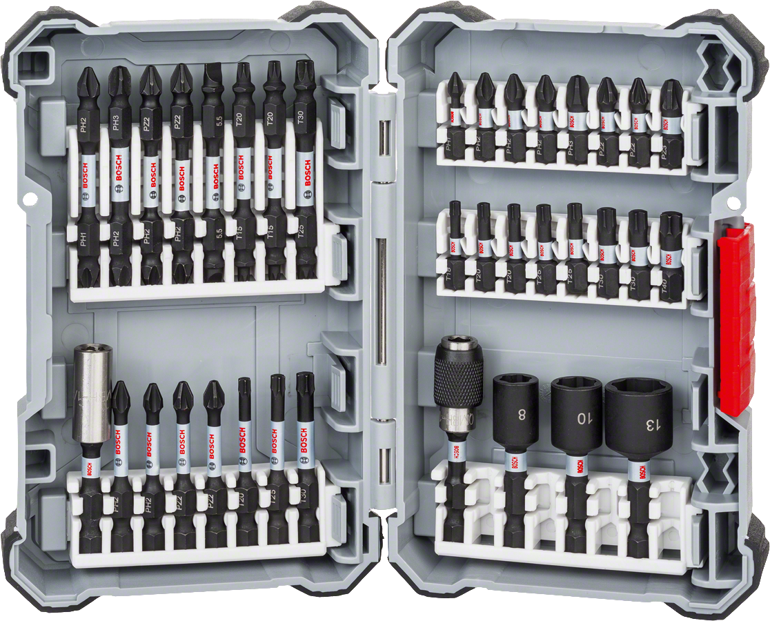 Bosch - Impact Control Serisi 36 Parça Karışık Set