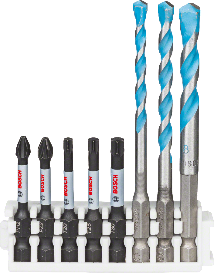 Bosch - Impact Control Serisi HEX-9 MC/Power Bit Karışık 8'li Set