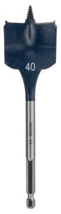 Bosch - Self Cut Speed Serisi Ahşap için Yaprak Matkap Ucu 40*152 mm