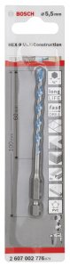 Bosch - Altıgen Şaftlı, HEX-9 Serisi Çoklu Malzeme için Matkap Ucu 5,5*100 mm