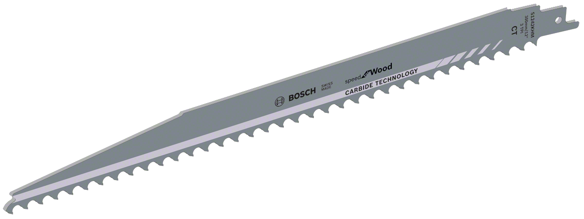 Bosch - Speed for Serisi Ahşap için Panter Testere Bıçağı S 1242 KHM 1'li