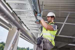 Bosch Professional GDX 18V-200 C Akülü Darbeli Somun Sıkma Makinesi (2 x18 V 4.0 Ah ProCORE Akü, L-BOXX taşıma çantalı)