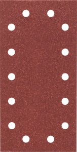 Bosch - Titreşimli Zımpara Kağıdı 10'lu, 115 x 230 mm 80 Kum 14 Delik