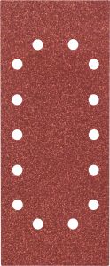 Bosch - Titreşimli Zımpara Kağıdı 10'lu, 115 x 280 mm 60 Kum 14 Delik
