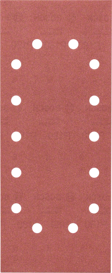 Bosch - Titreşimli Zımpara Kağıdı 10'lu, 115 x 280 mm 180 Kum 14 Delik