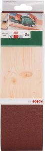 Bosch - Tank Zımpara Kağıdı 3'lü, 75 x 533 mm 80 Kum