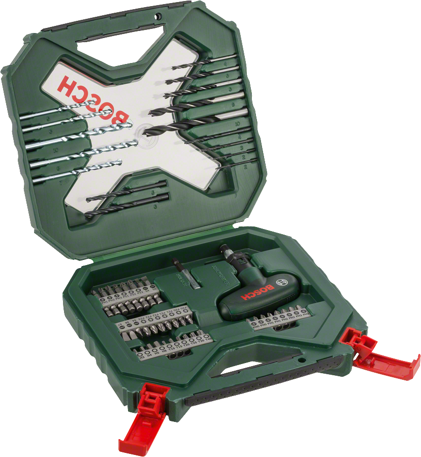 Bosch - X-Line 54 Parça Cırcır El Tornavidalı Karışık Aksesuar Seti