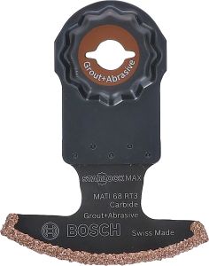 Bosch - Starlock Max - MATI 68 RT3 - Karpit RIFF Zımpara Uçlu Segman Testere Bıçağı 30 Kum Kalınlığı 10'lu