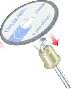 DREMEL® EZ SpeedClic: Plastik Kesme Diskleri. (SC476)