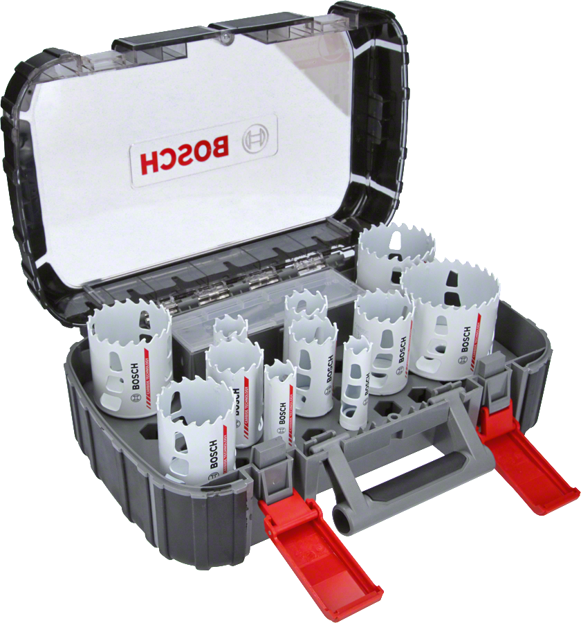 Bosch - Endurance Serisi Karpit Delik Açma Testeresi (Panç) Seti 8 Parça Ø 20-22-25-32-35-40-44-51-60-64-76 mm