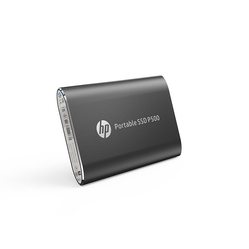 HP 250GB P500 PORTABLE  SSD - BLACK