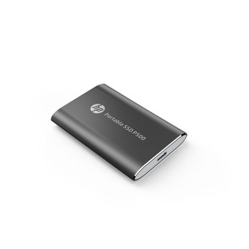 HP 250GB P500 PORTABLE  SSD - BLACK