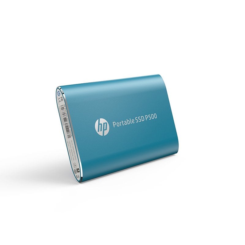 HP 250GB P500 PORTABLE  SSD -BLUE