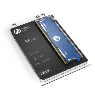 HP 16GB 2400 MHz DDR4 V6 RAM CL19 UDIMM