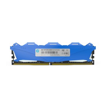 HP 8GB 3000 MHz DDR4 V6 RAM 16-18-18-36 CL16 UDIMM BLUE SOGUTUCULU