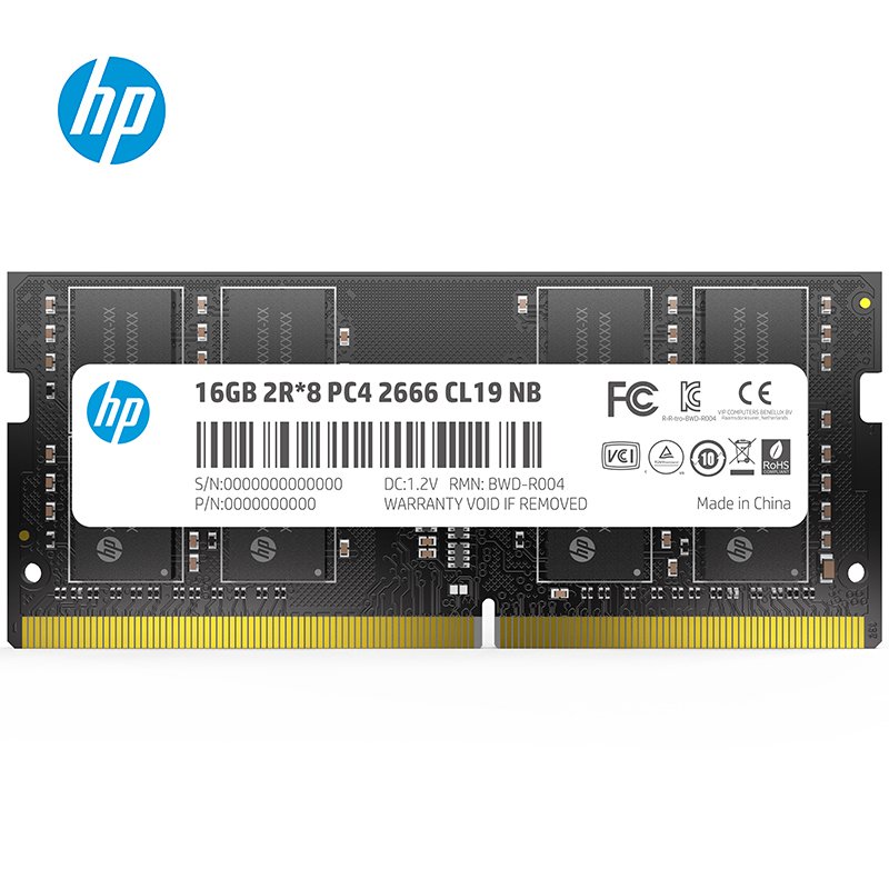 HP 16GB 2666 MHz DDR4 S1 SODIMM  RAM CL19