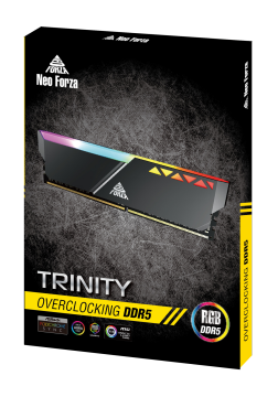 NEOFORZA TRINTY RGB 32GB(2*16GB) 6000MHZ CL40 1,3V SIYAH SOGUTUCULU