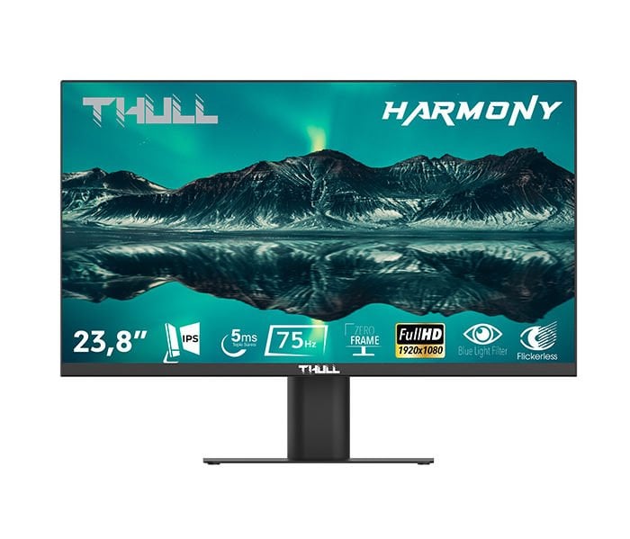 THULL Harmony 23,8'' 5ms 75Hz Freesync FHD (HDMI+VGA) IPS Frameless Flat Led Monitör
